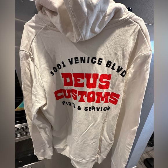 Deus Ex Machina Automatica Zip Hoodie Size Large - Picture 3 of 3